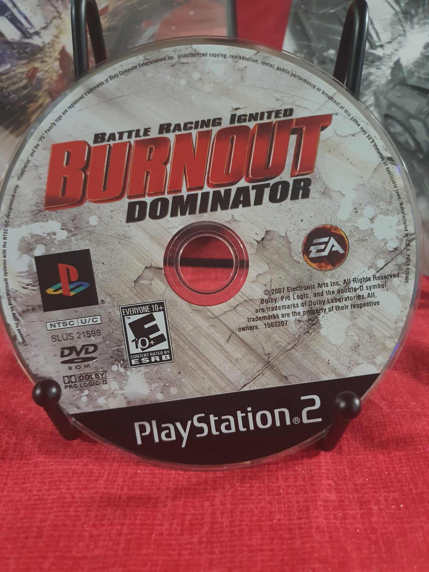 Burnout Dominator (Sony PlayStation 2, 2007) Complete Near Mint Game Disc Clean