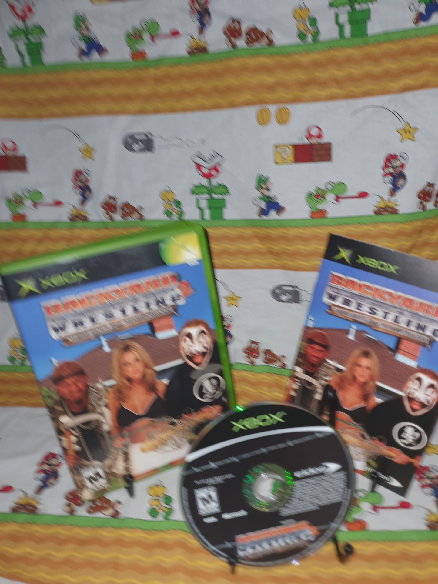 Backyard Wrestling 2 Xbox There Goes The Neighborhood 2004 Complete w/ Reg Card