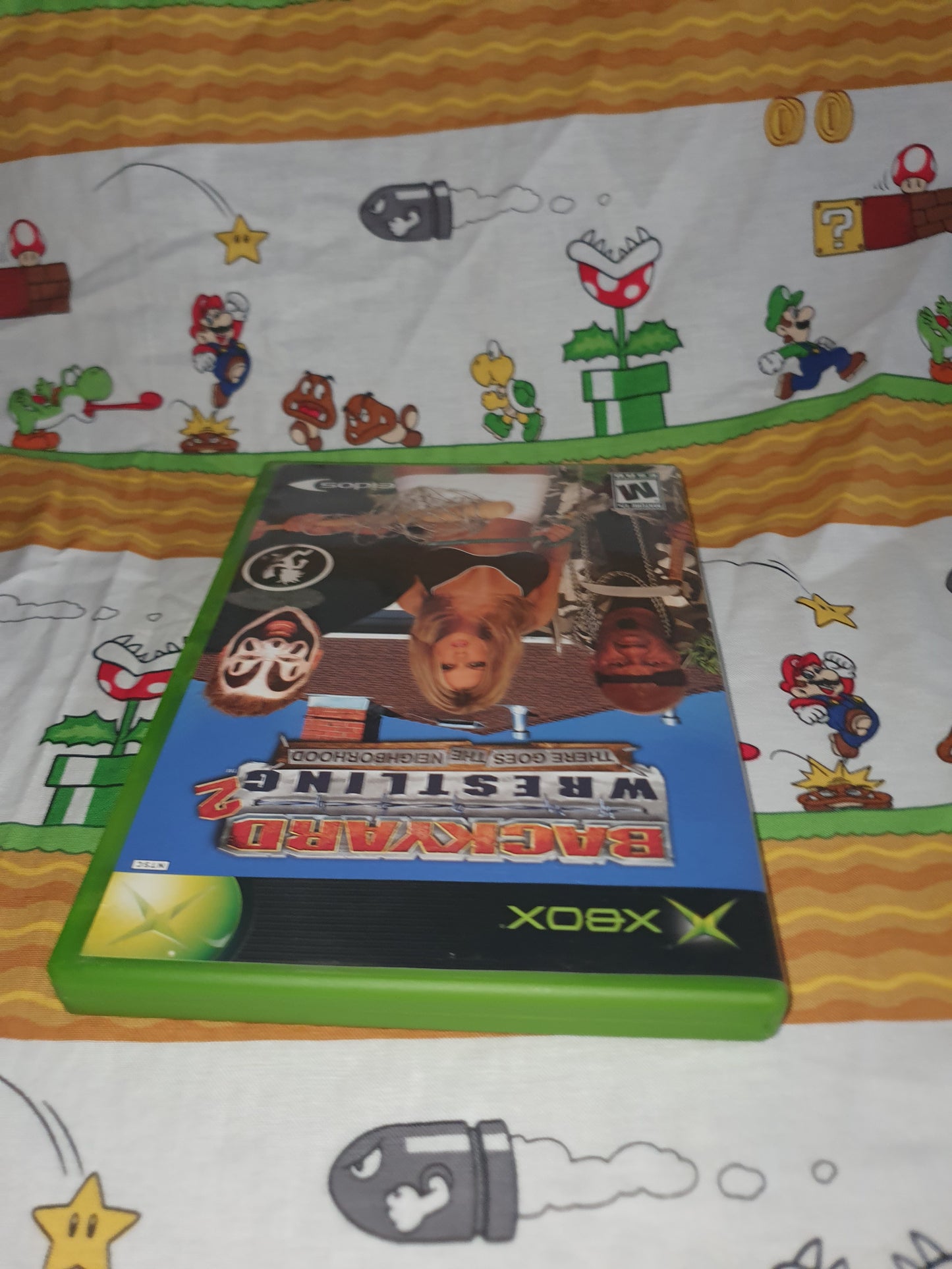 Backyard Wrestling 2 Xbox There Goes The Neighborhood 2004 Complete w/ Reg Card