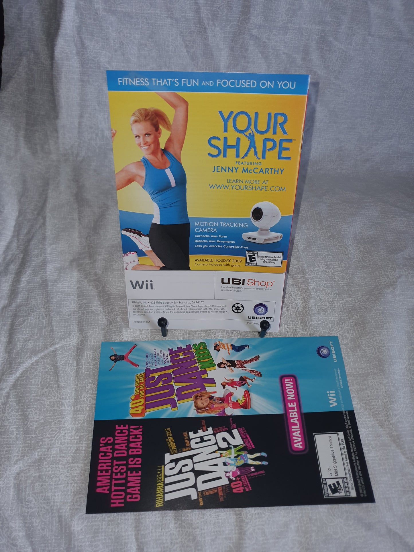Just Dance (Nintendo Wii, 2009) Complete CIB Clean Videogame Disc Near Mint