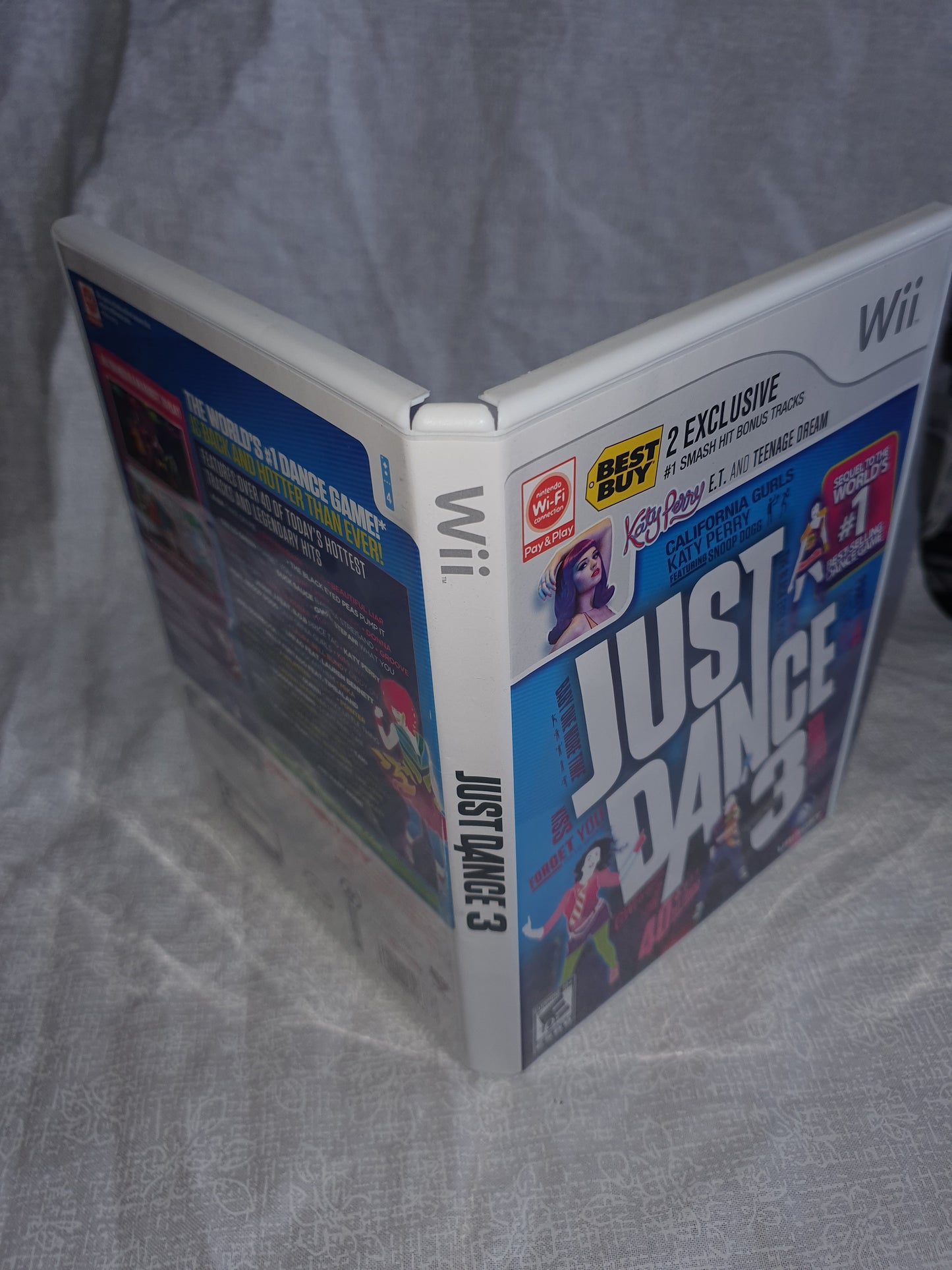 Just Dance 3 Nintendo Wii Best Buy Exclusive - Complete CIB Clean Near Mint