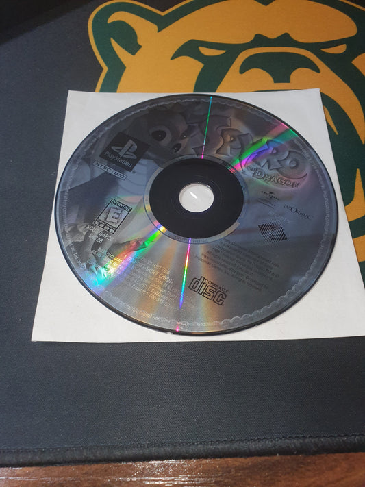 Spyro the Dragon (Sony PlayStation 1, 1999) Good Video Game Disc SCUS-94228