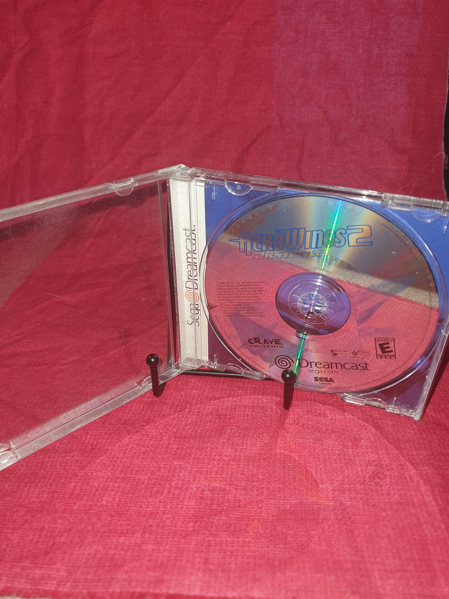 AeroWings 2 Air Strike for Sega Dreamcast Missing Manuel Disc Good T-40210N