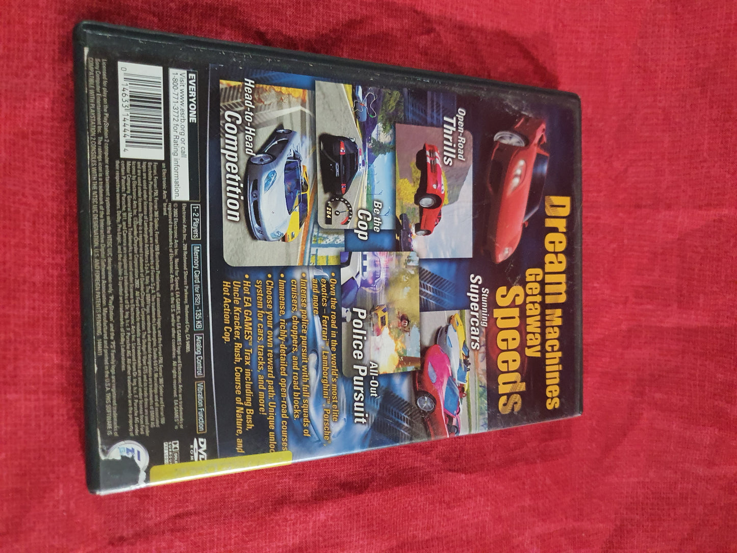 Need for Speed Hot Pursuit 2 (PS2, 2002) Very Good Disc Tested Works Cleaned