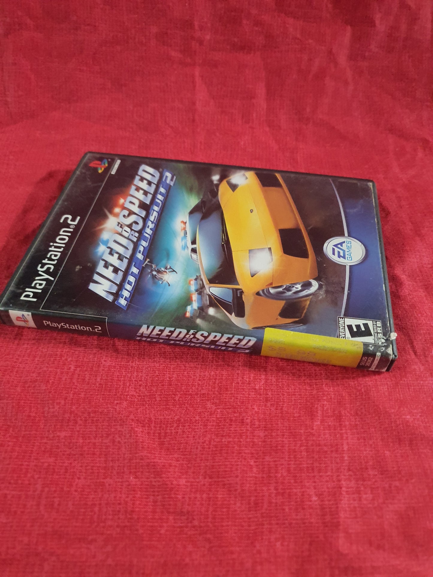 Need for Speed Hot Pursuit 2 (PS2, 2002) Very Good Disc Tested Works Cleaned