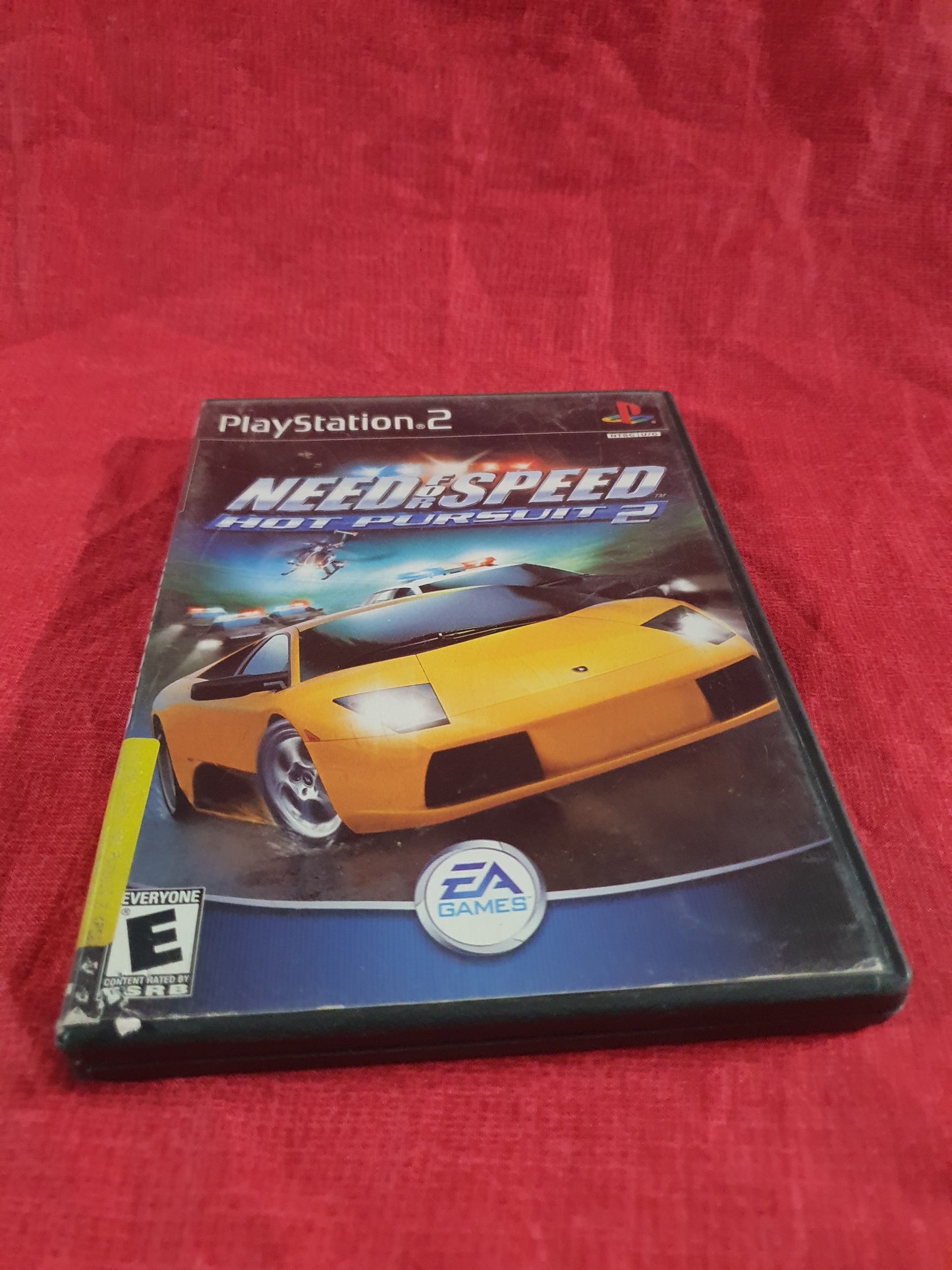 Need for Speed Hot Pursuit 2 (PS2, 2002) Very Good Disc Tested Works Cleaned