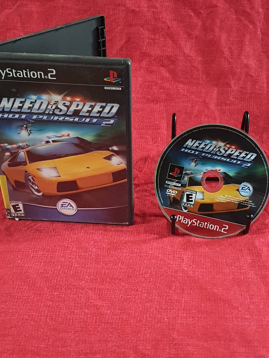 Need for Speed Hot Pursuit 2 (PS2, 2002) Very Good Disc Tested Works Cleaned