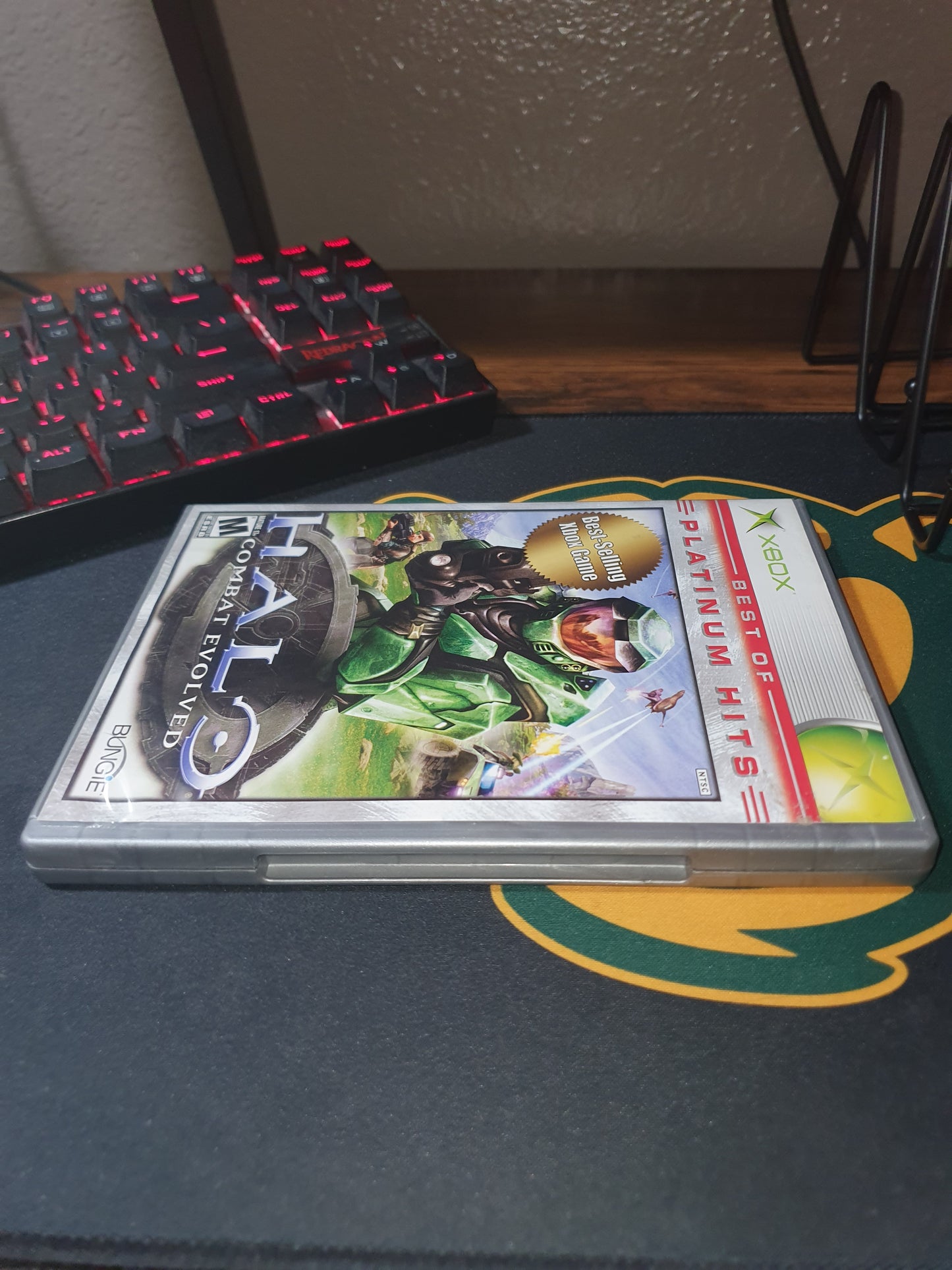 Halo Combat Evolved (Xbox, 2001) Complete CIB Game Disc Near Mint Platinum Hits