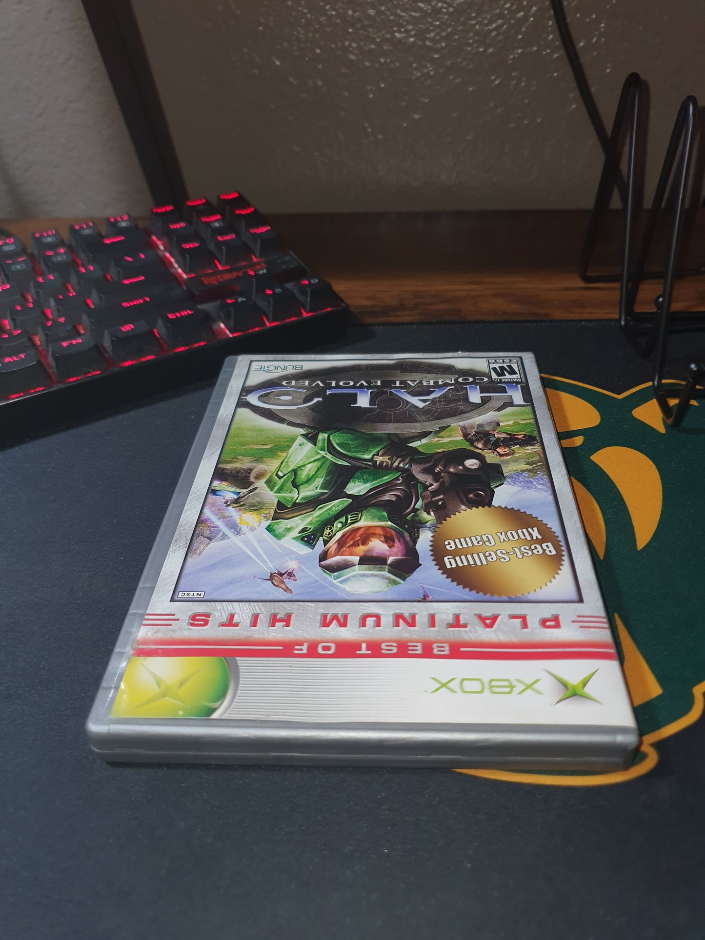 Halo Combat Evolved (Xbox, 2001) Complete CIB Game Disc Near Mint Platinum Hits