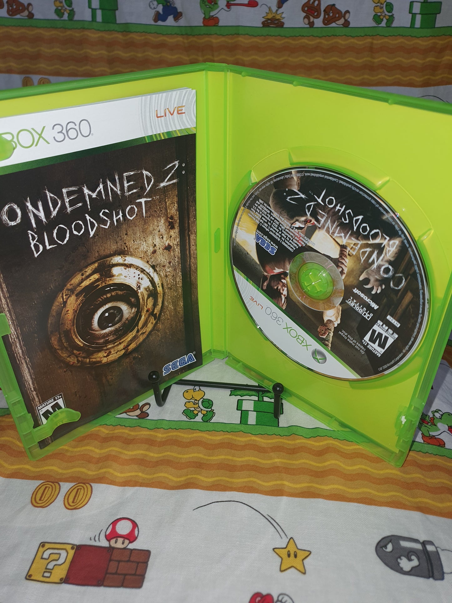 Condemned 2: Bloodshot (Microsoft Xbox 360, 2008) Complete Clean Near Mint 68020