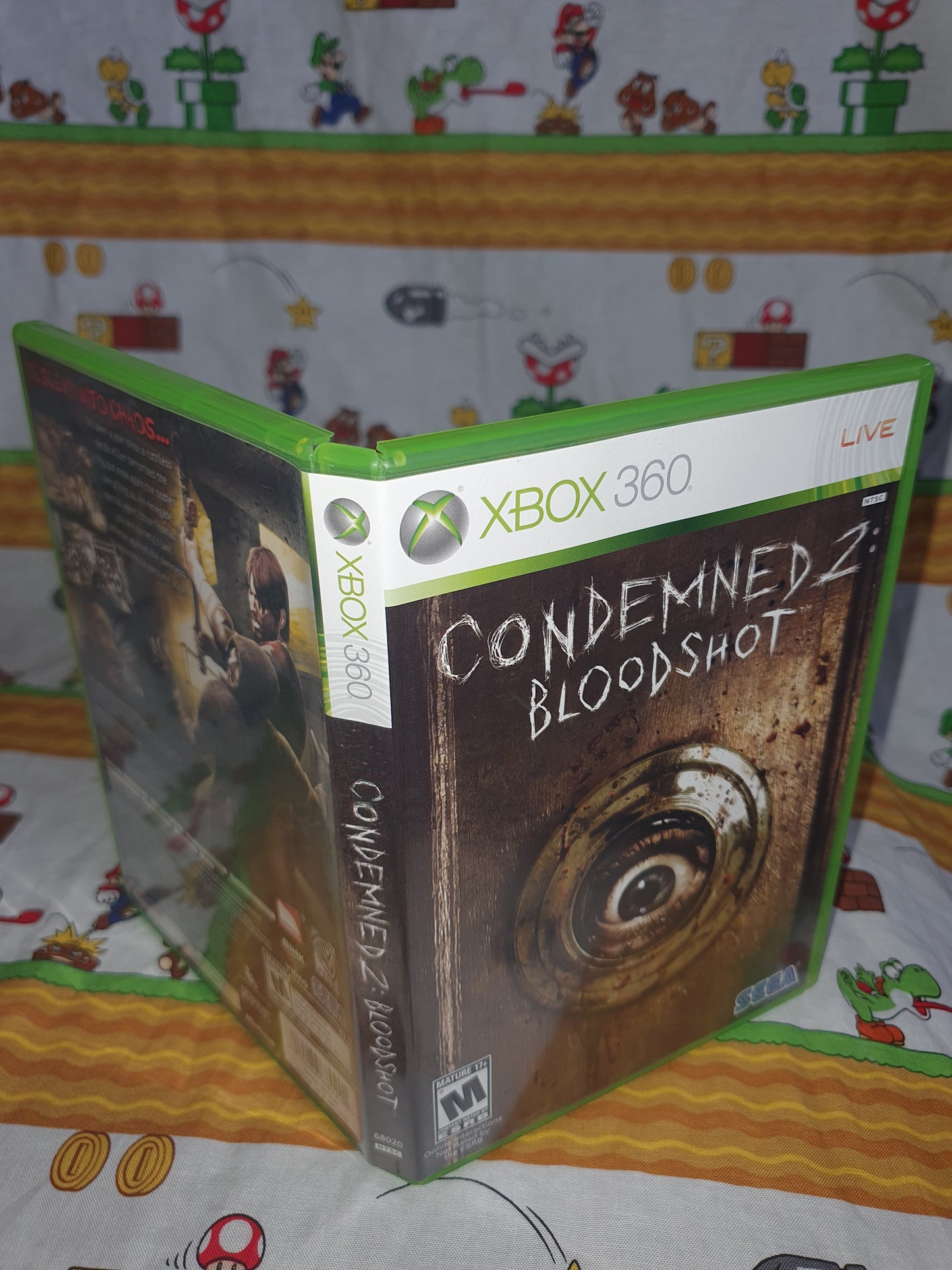 Condemned 2: Bloodshot (Microsoft Xbox 360, 2008) Complete Clean Near Mint 68020