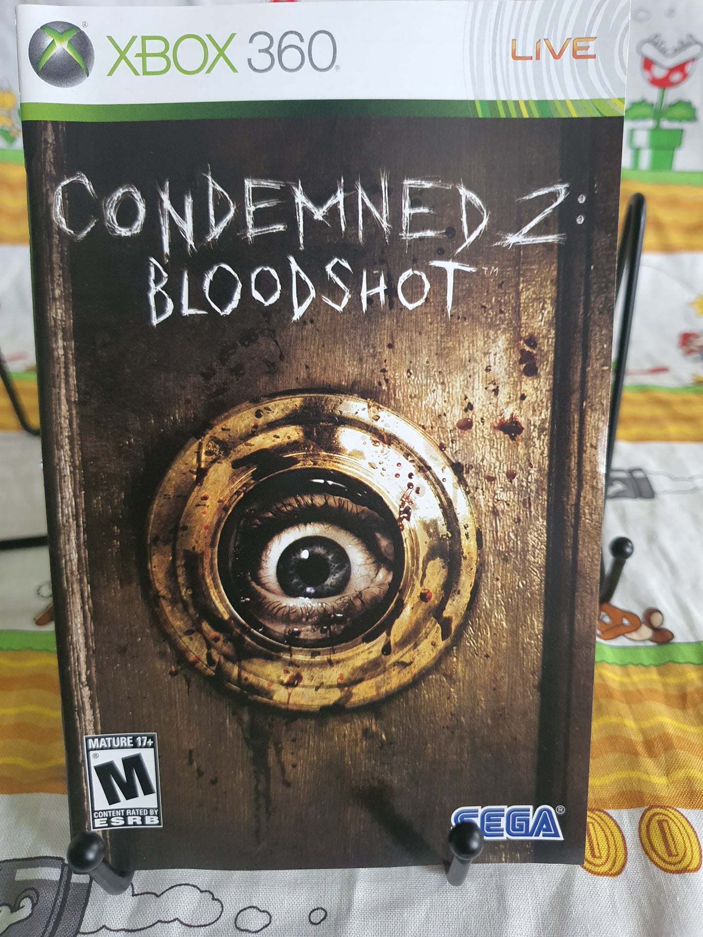 Condemned 2: Bloodshot (Microsoft Xbox 360, 2008) Complete Clean Near Mint 68020