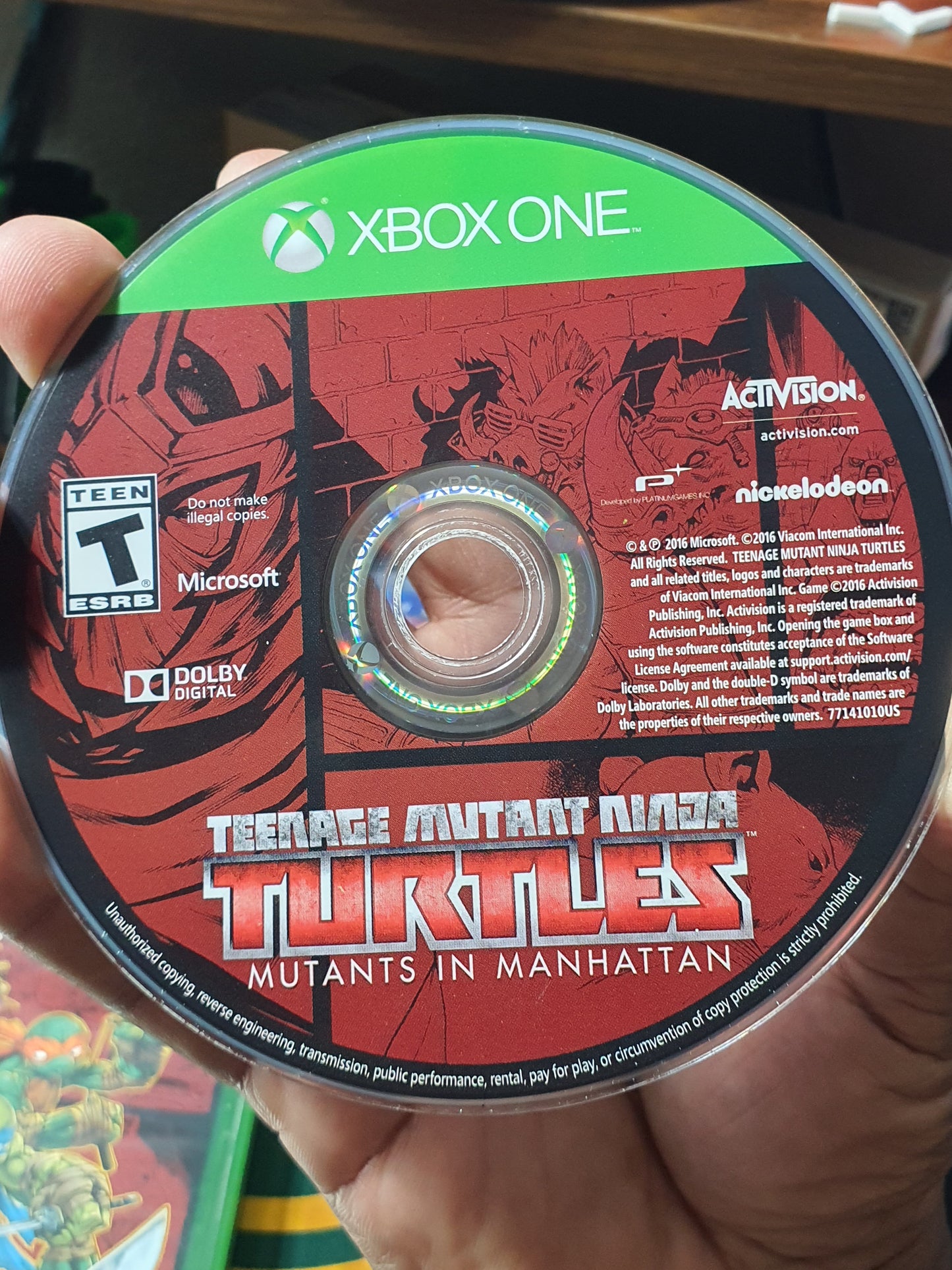 Teenage Mutant Ninja Turtles: Mutants in Manhattan (Microsoft Xbox One, 2016)