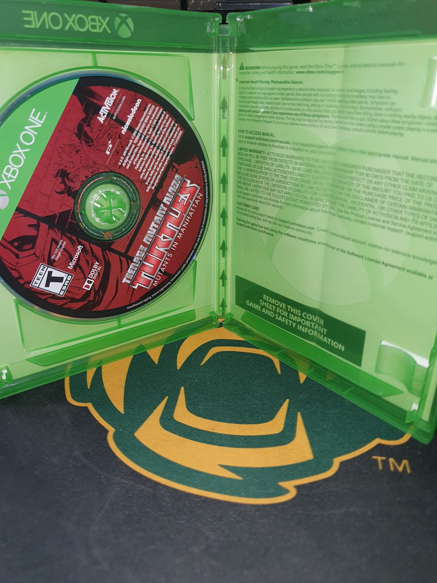 Teenage Mutant Ninja Turtles: Mutants in Manhattan (Microsoft Xbox One, 2016)