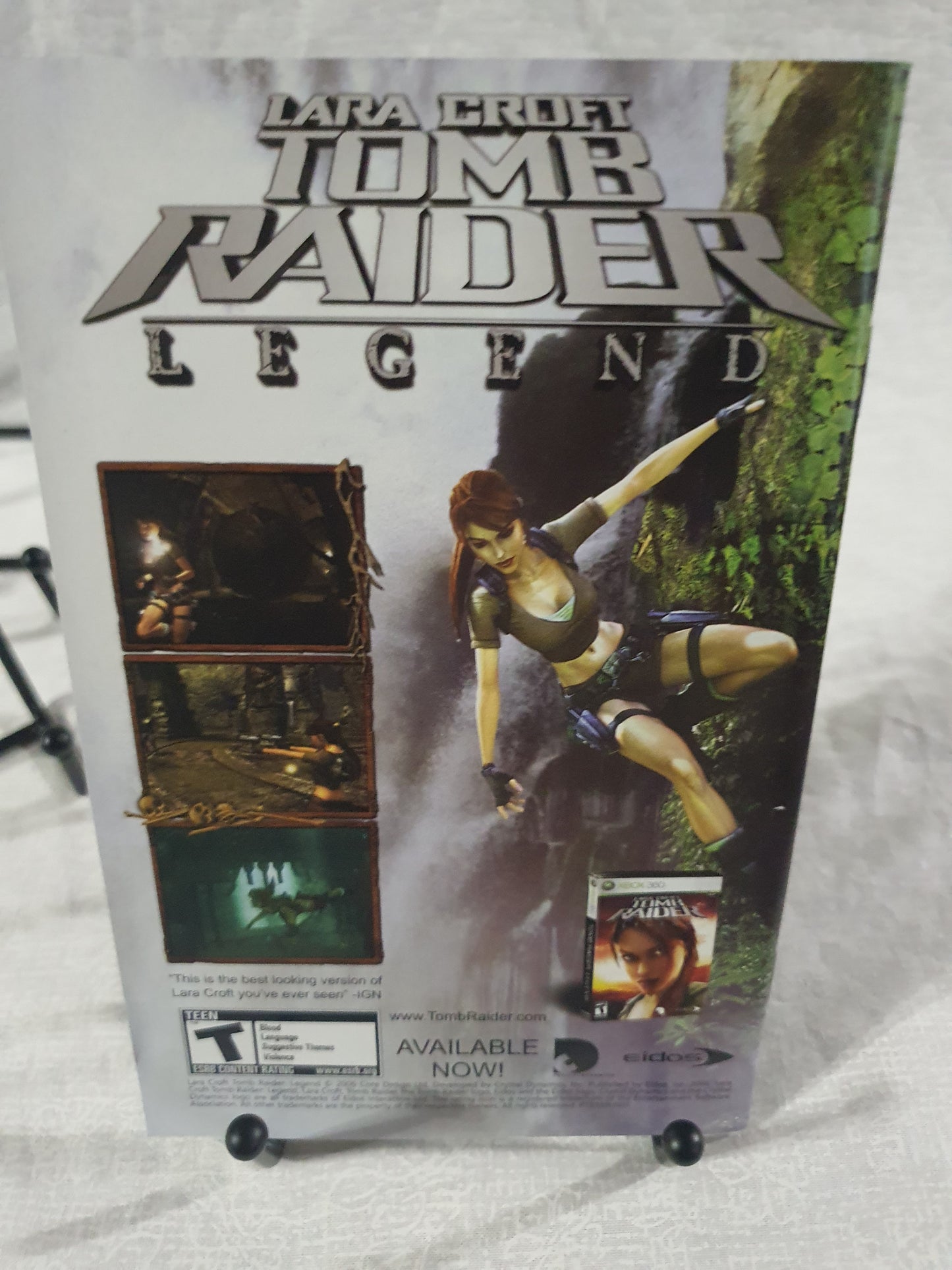 Tomb Raider Anniversary (Microsoft Xbox 360) - CIB Complete EXCELLENT & Tested