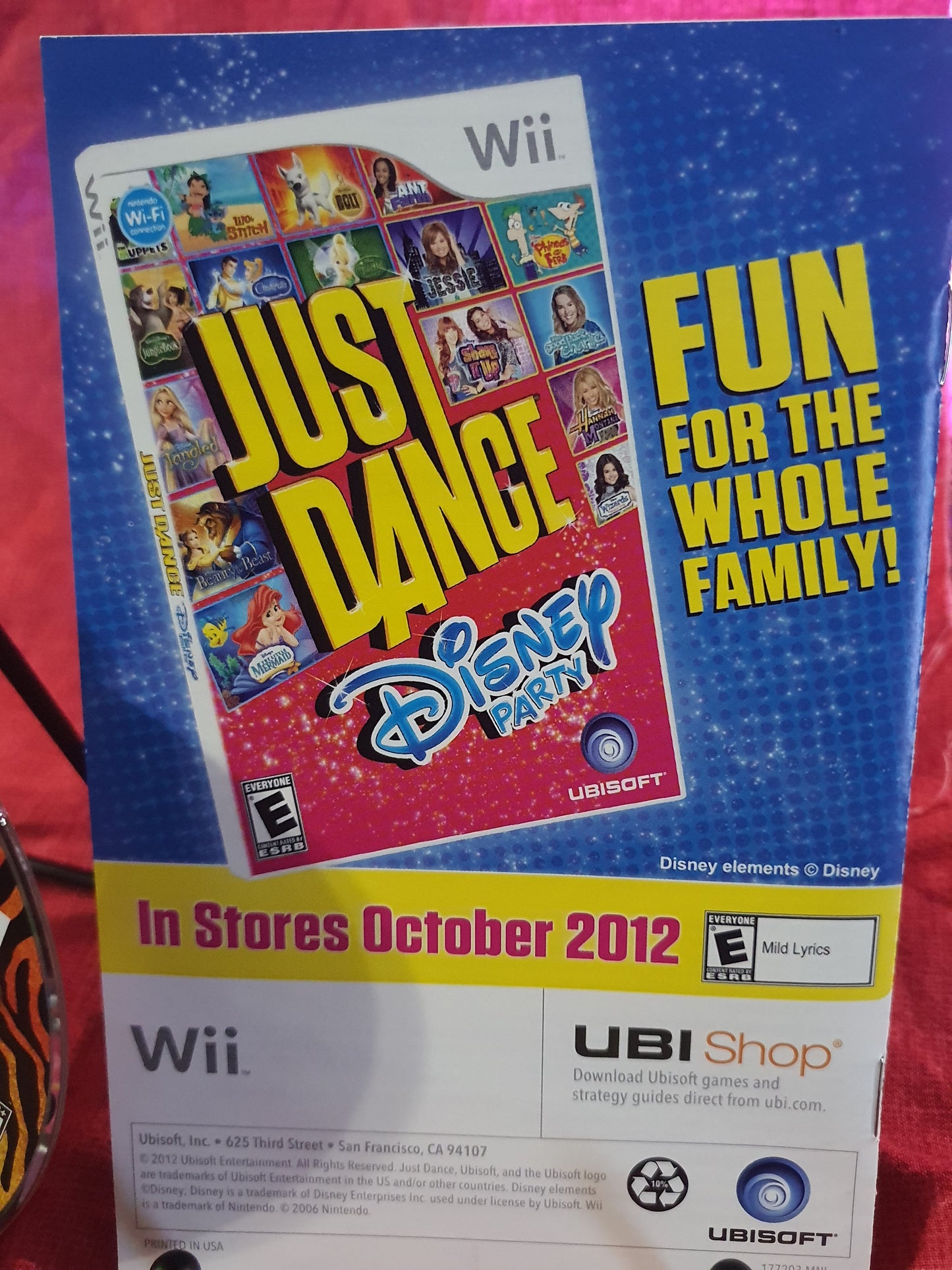 Just Dance 4 (Nintendo Wii, 2012) Complete CIB Tested Very Good Videogame Disc