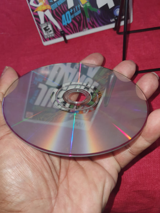 Just Dance 4 (Nintendo Wii, 2012) Complete CIB Tested Very Good Videogame Disc