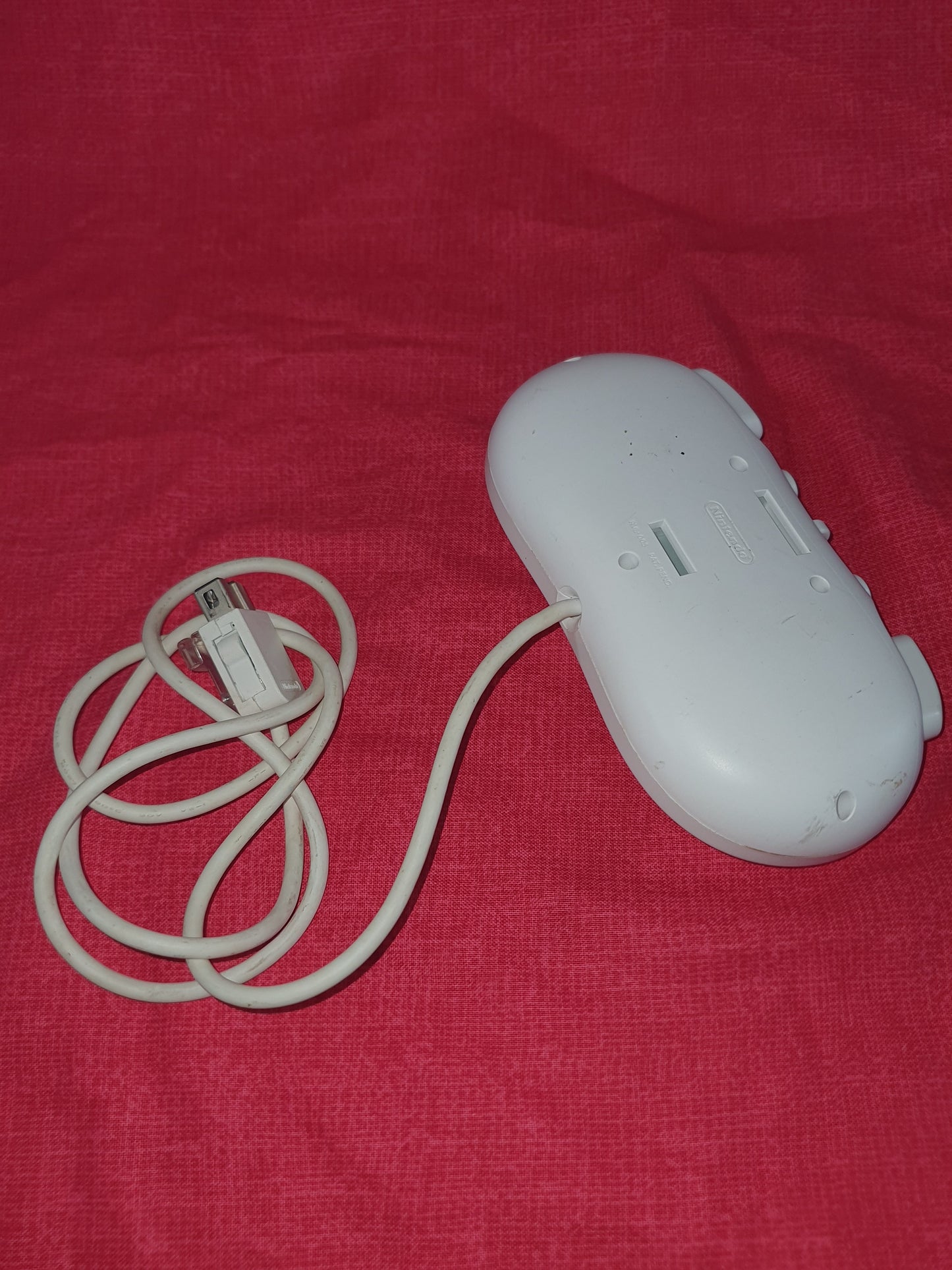 OEM Nintendo Wii Classic Controller - White RVL-005 Tested Working