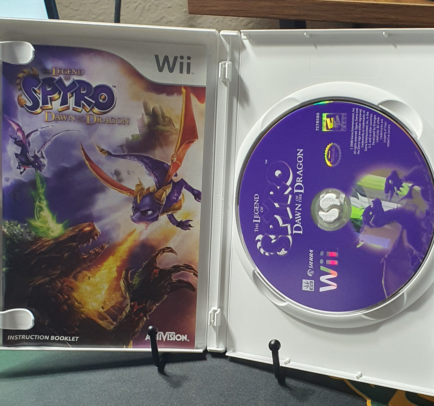 The Legend of Spyro: Dawn of the Dragon (Nintendo Wii, 2008) Complete Near Mint