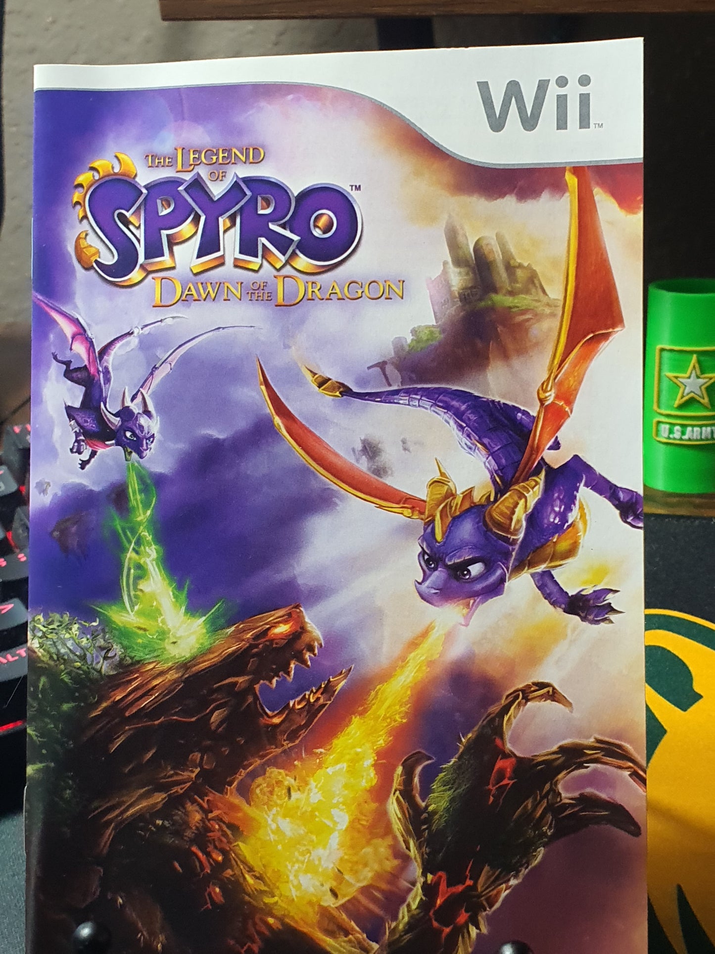 The Legend of Spyro: Dawn of the Dragon (Nintendo Wii, 2008) Complete Near Mint