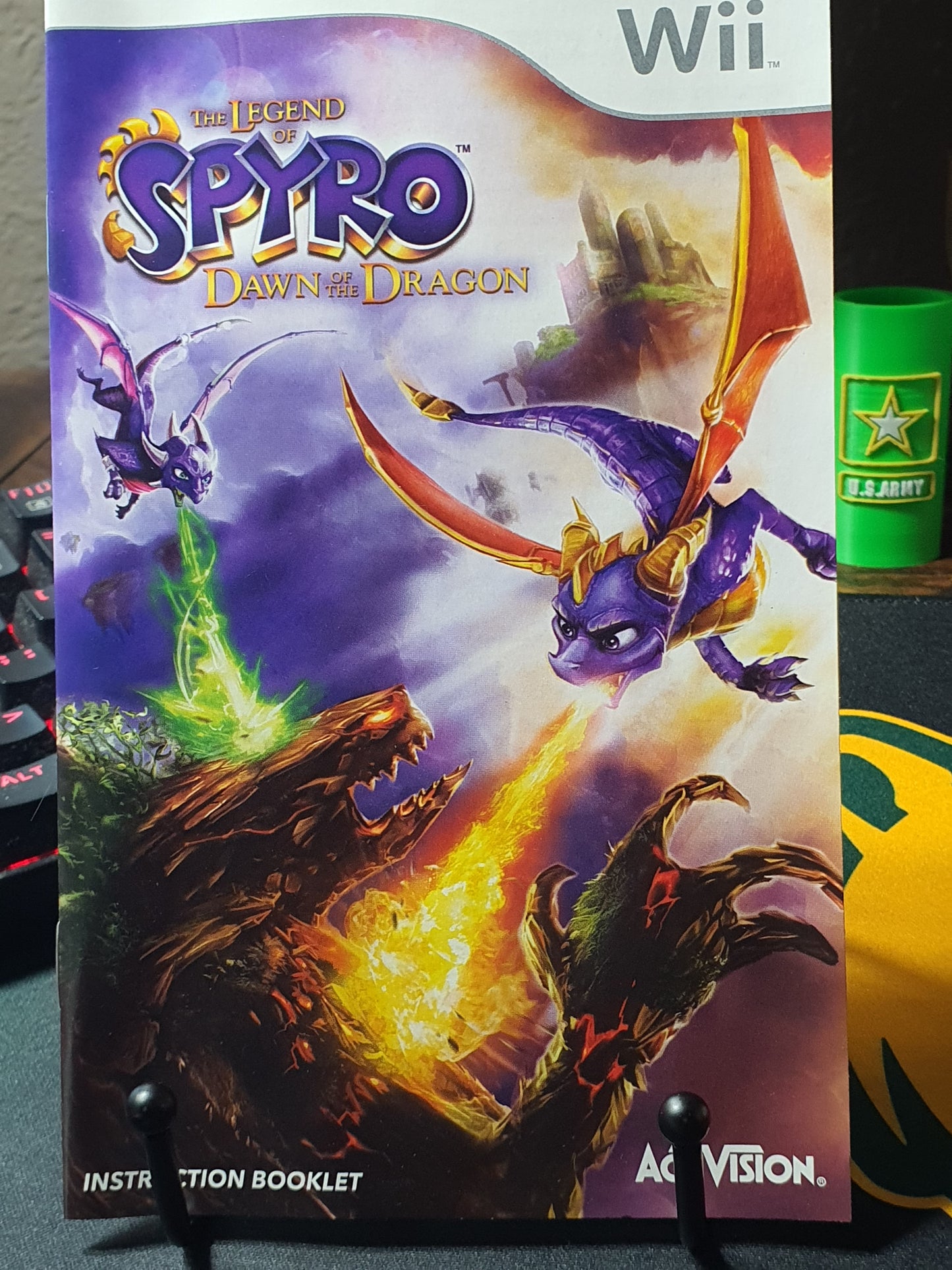 The Legend of Spyro: Dawn of the Dragon (Nintendo Wii, 2008) Complete Near Mint