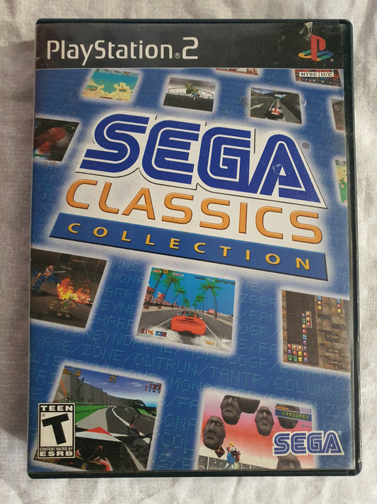 Sega Classics Collection (Sony PlayStation 2, 2005) Game Disc Clean Very Good