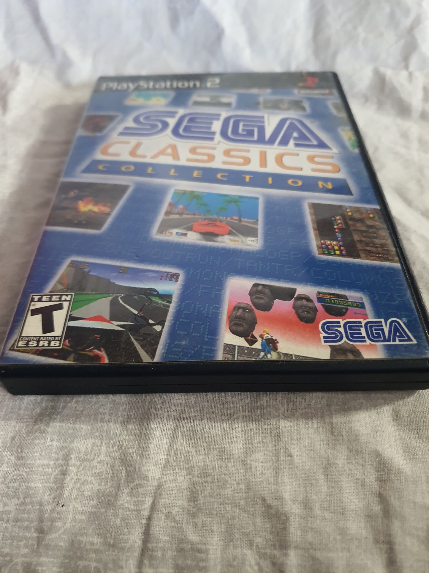 Sega Classics Collection (Sony PlayStation 2, 2005) Game Disc Clean Very Good