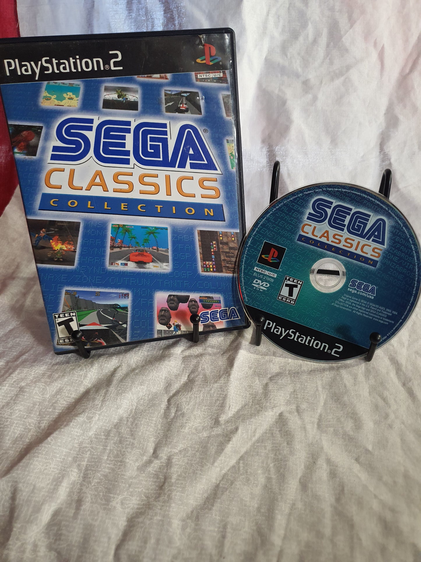 Sega Classics Collection (Sony PlayStation 2, 2005) Game Disc Clean Very Good