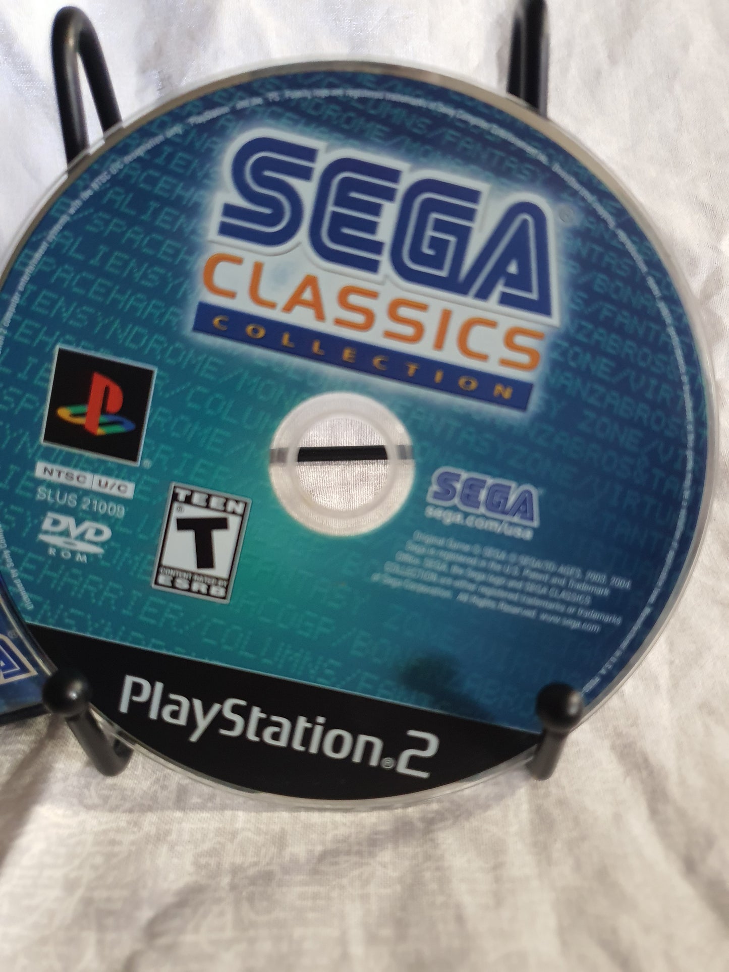 Sega Classics Collection (Sony PlayStation 2, 2005) Game Disc Clean Very Good