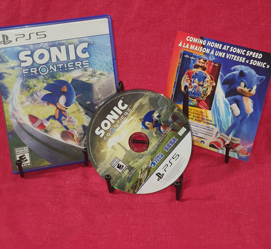 Sonic Frontiers (Sony PlayStation 5 PS5, 2022) Near Mint Complete CIB Clean Sega