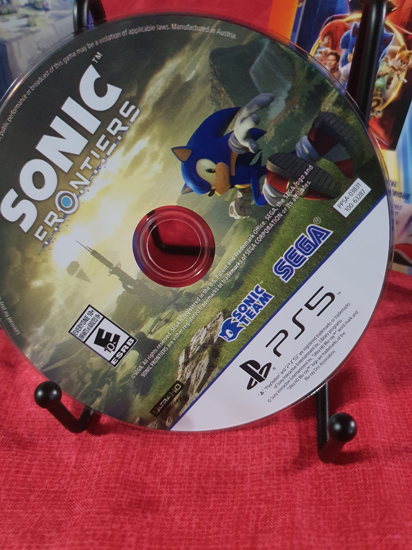 Sonic Frontiers (Sony PlayStation 5 PS5, 2022) Near Mint Complete CIB Clean Sega