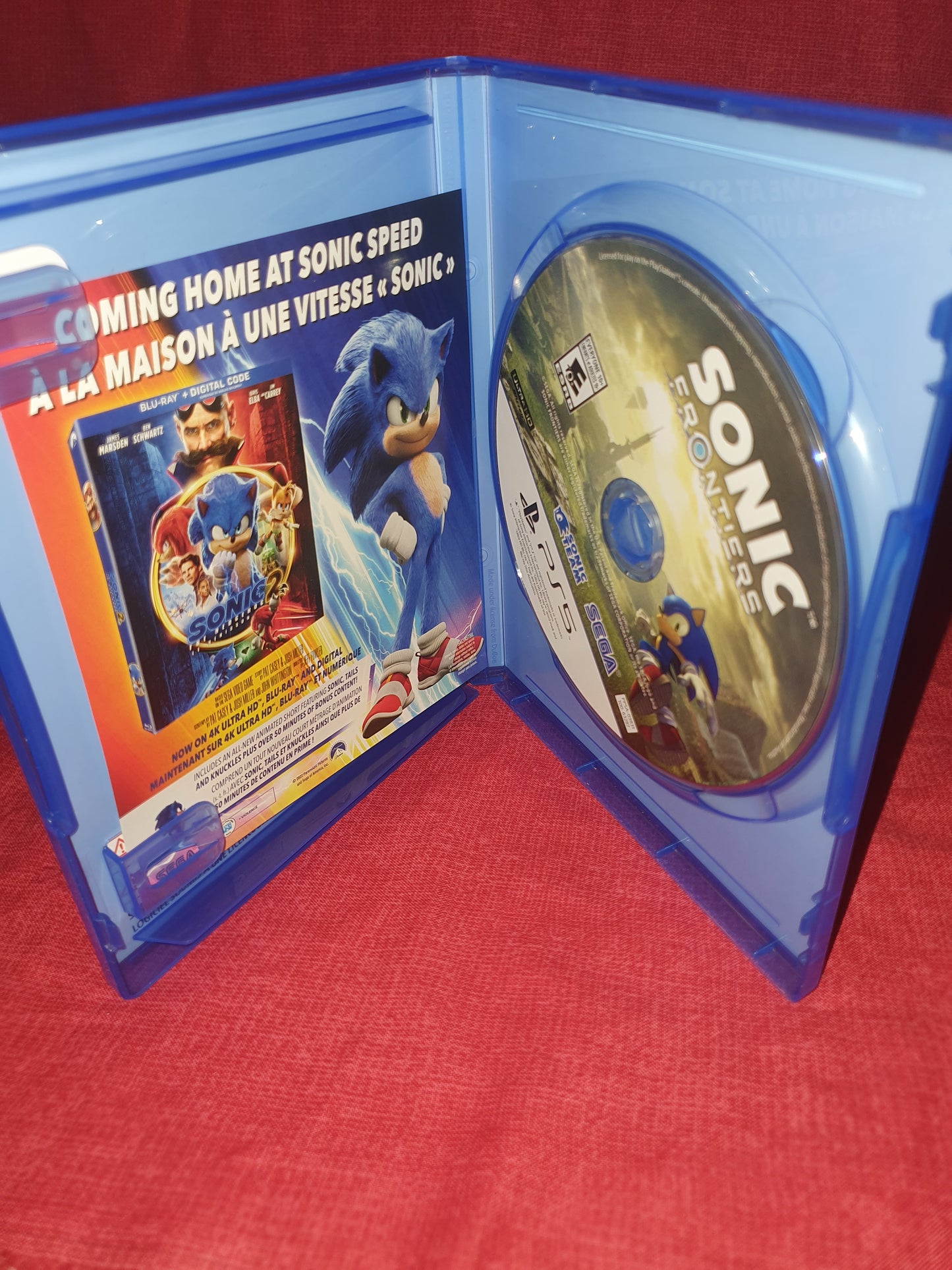 Sonic Frontiers (Sony PlayStation 5 PS5, 2022) Near Mint Complete CIB Clean Sega