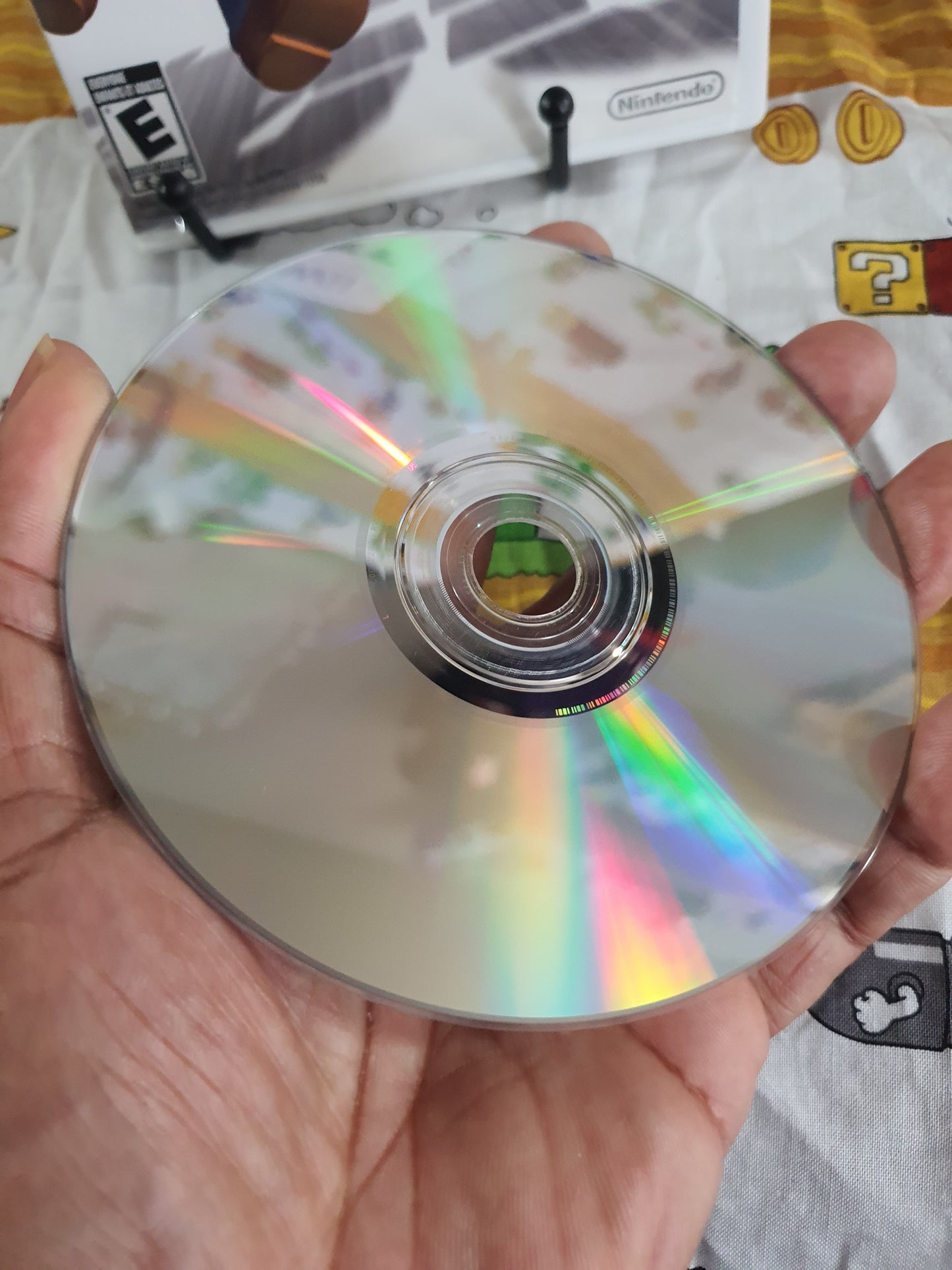Mario Kart Bundled Wheel (Nintendo Wii, 2008) Game Disc Near Mint RVL-RMCE-USA