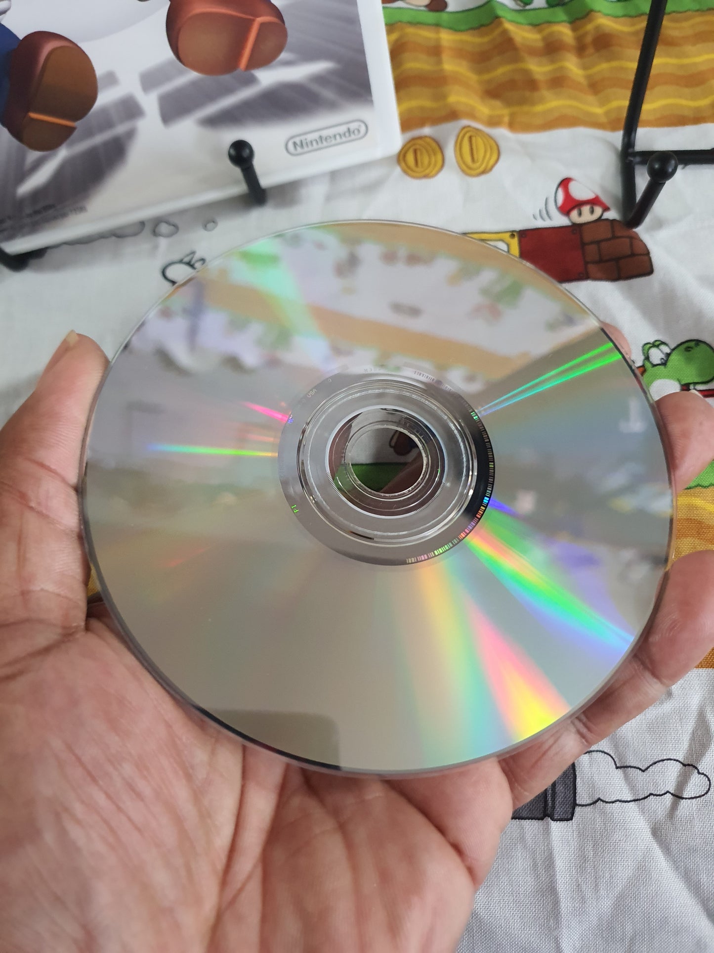 Mario Kart Bundled Wheel (Nintendo Wii, 2008) Game Disc Near Mint RVL-RMCE-USA