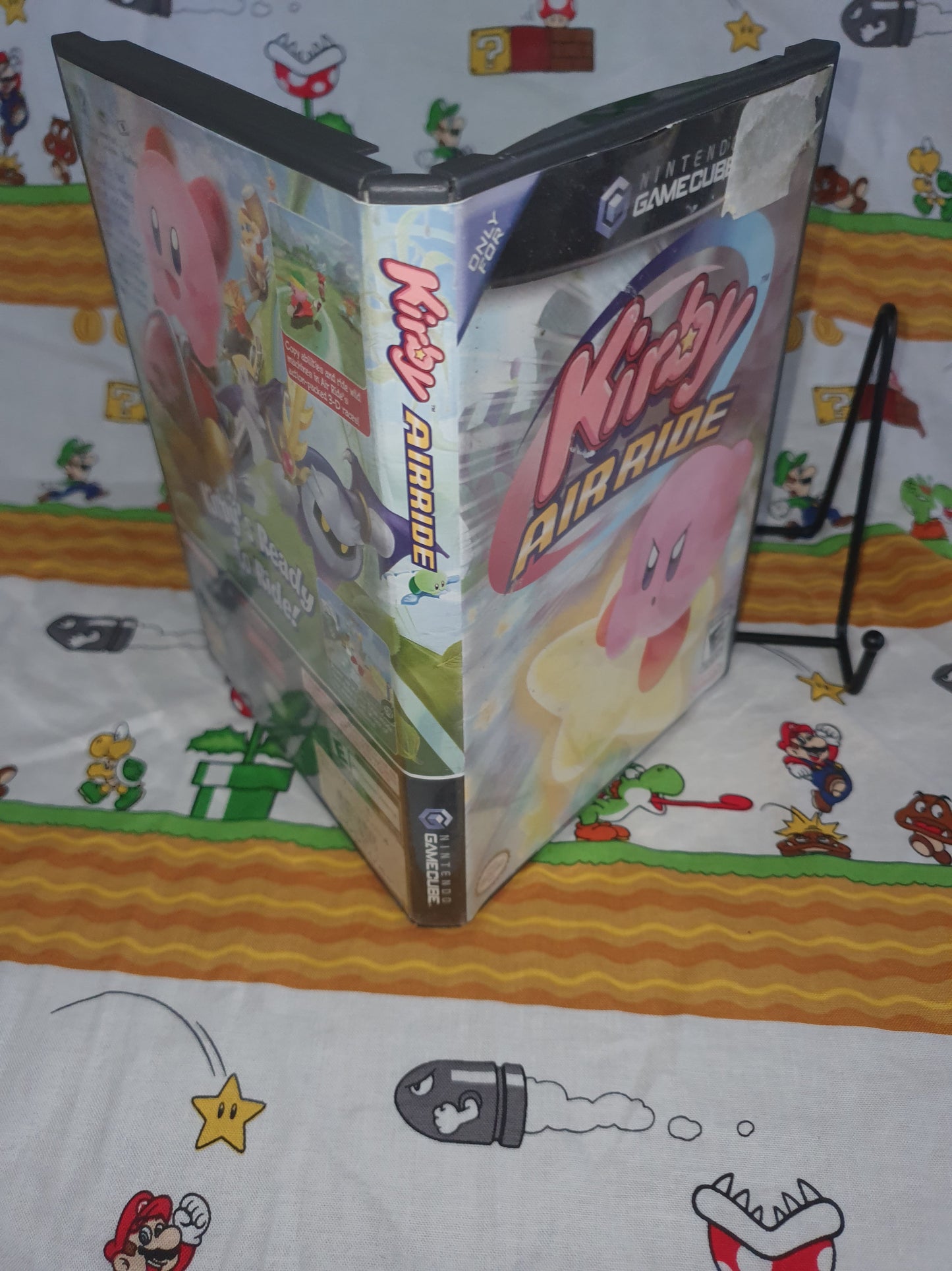 Kirby Air Ride Nintendo Gamecube 2003 Near Mint Clean Tested Working Black Label