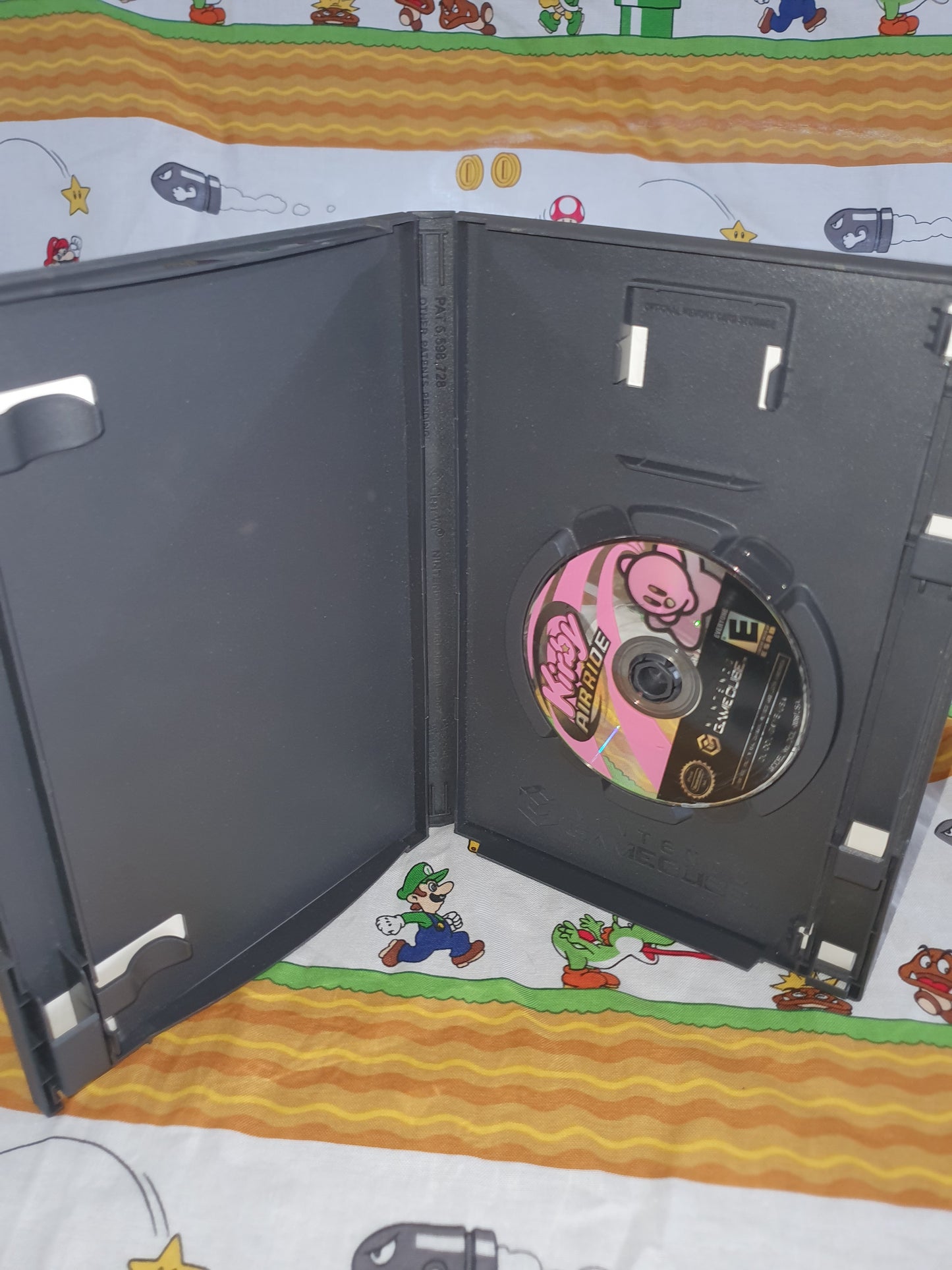 Kirby Air Ride Nintendo Gamecube 2003 Near Mint Clean Tested Working Black Label