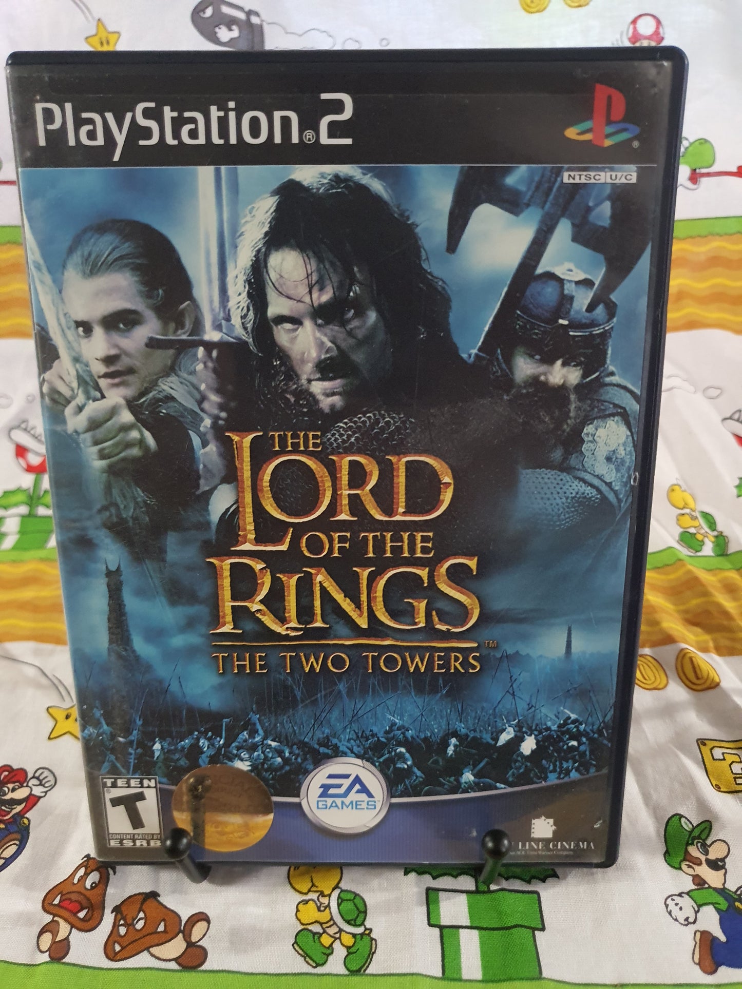 Lord of the Rings The Two Towers (PlayStation 2, 2004) Official Halo Sticker NM