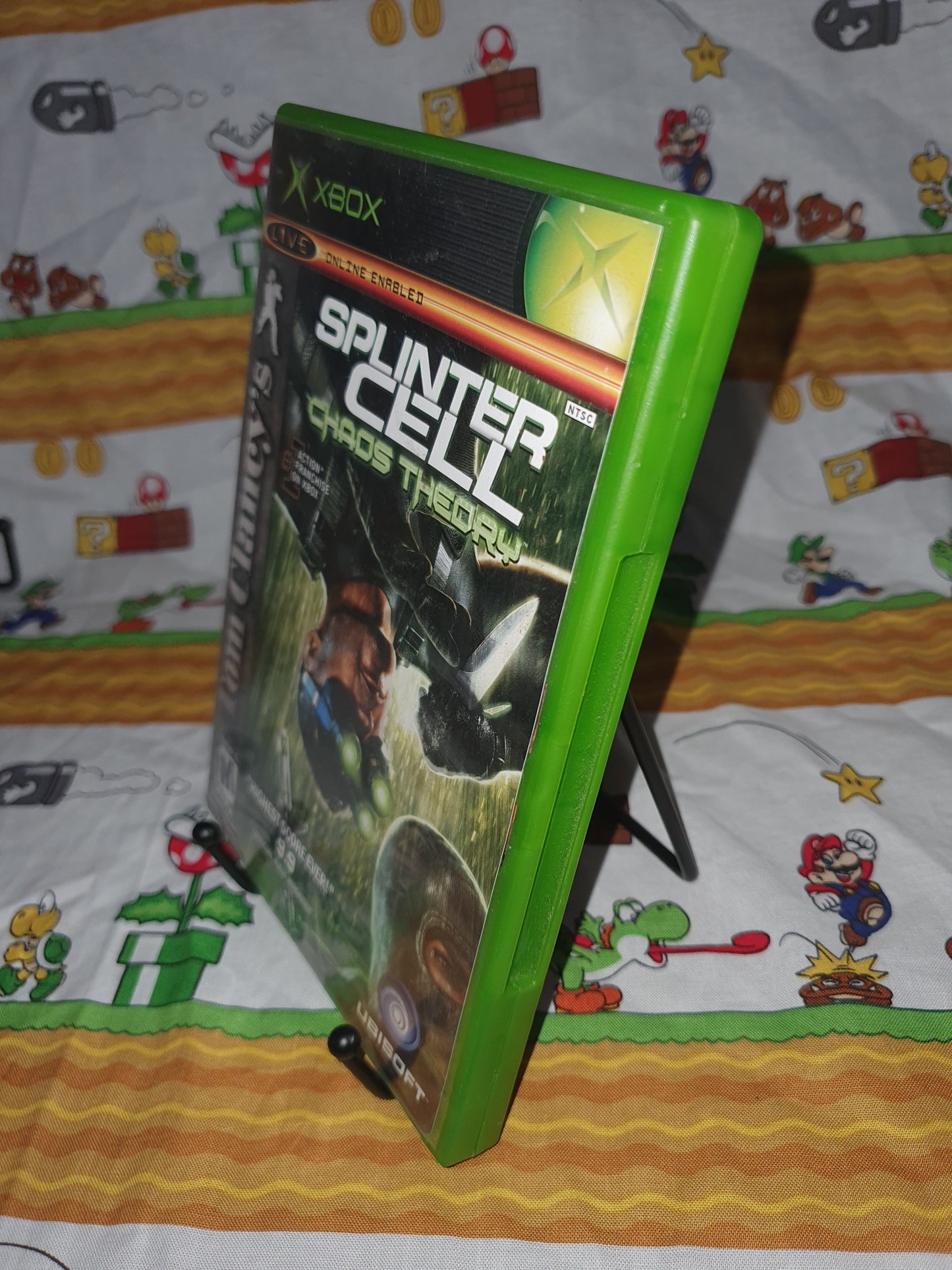 Splinter Cell Chaos Theory Microsoft Xbox 2005 Complete Registration Card Mint