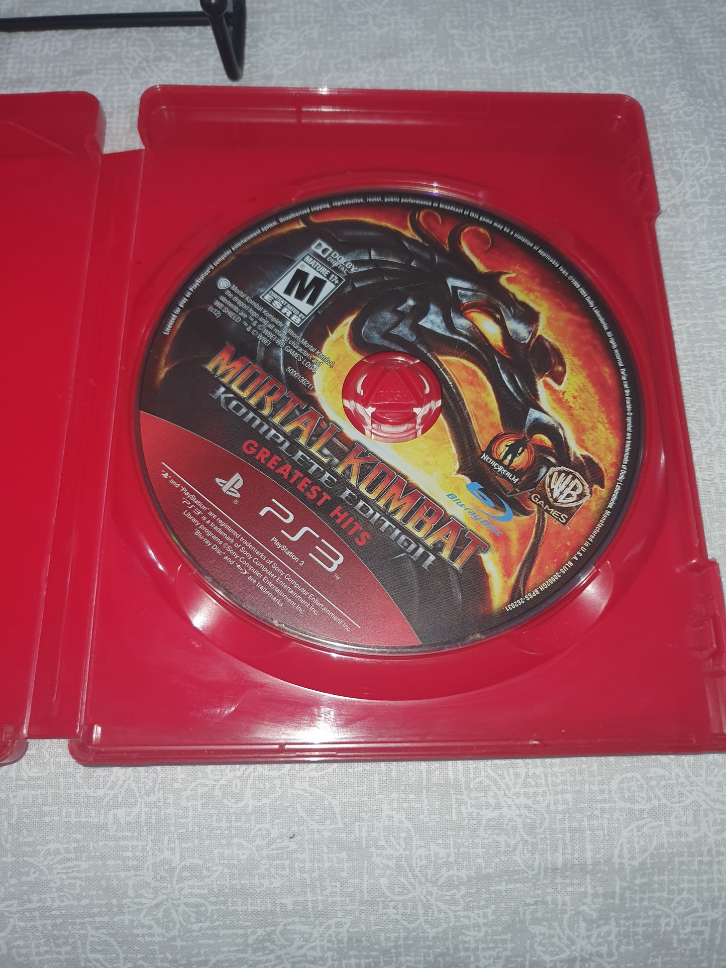 Mortal Kombat - Komplete Edition (Sony PlayStation 3, 2012) Very Good BLUS-30902
