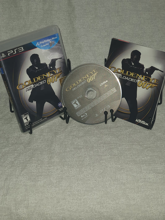 GoldenEye 007 Reloaded (Playstation 3, 2011) Complete Near Mint Clean Tested NM