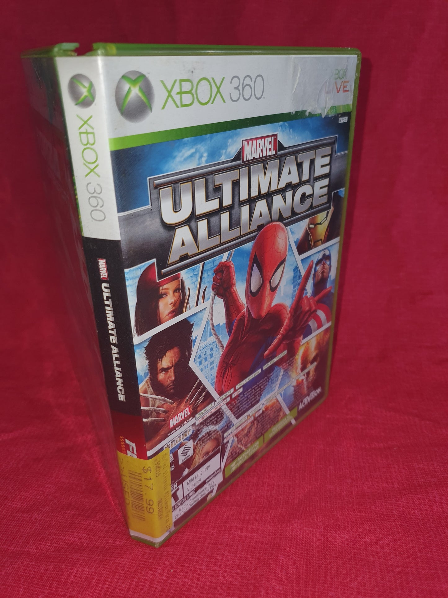 Marvel: Ultimate Alliance & Forza 2 Motorsports Complete CIB 2 Discs Near Mint