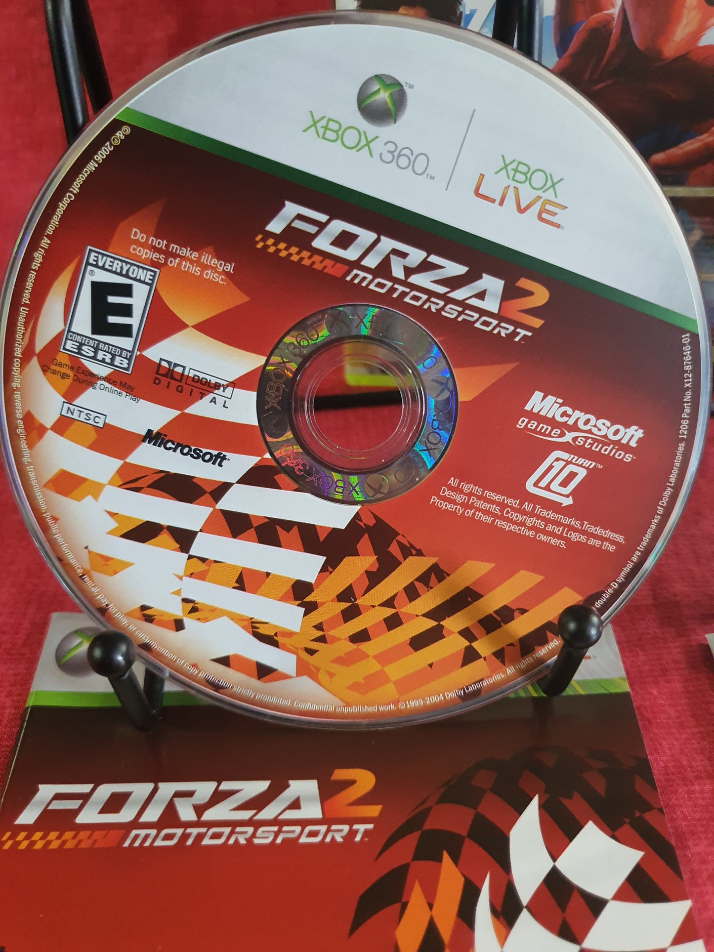Marvel: Ultimate Alliance & Forza 2 Motorsports Complete CIB 2 Discs Near Mint