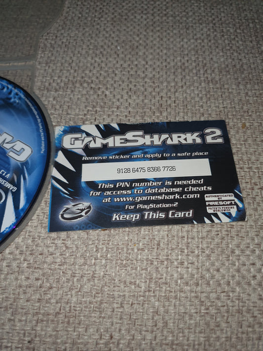 Gameshark 2 V 1.3 Cheat Codes 2007 (Sony PlayStation 2, PS2) Disc Only