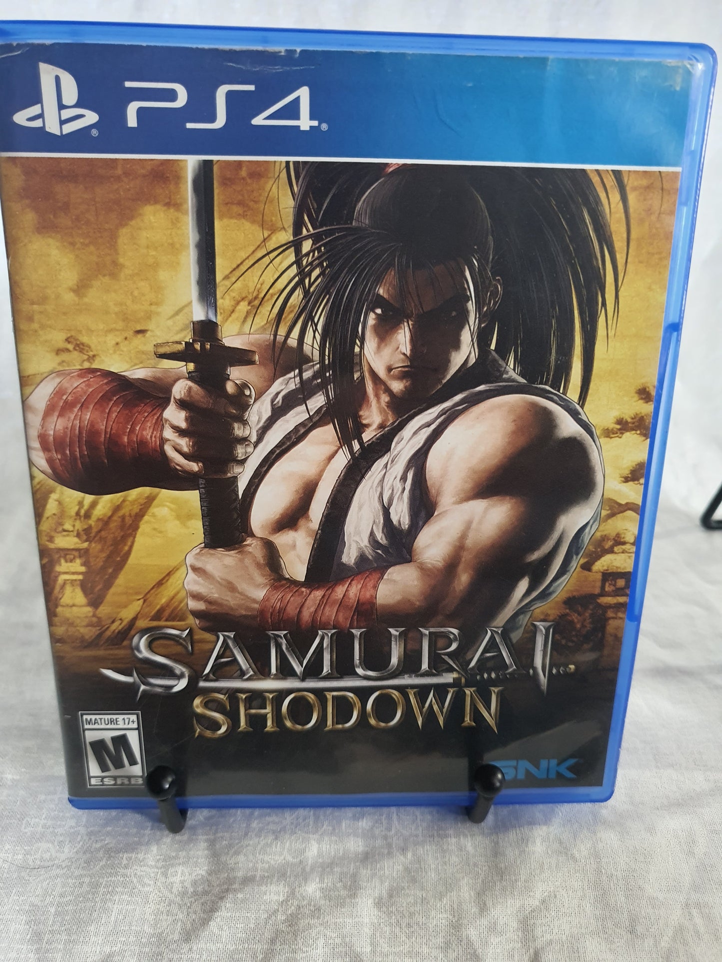 Samurai Showdown (Sony PlayStation 4, 2019) Complete Game Disc Very Good CIB VG