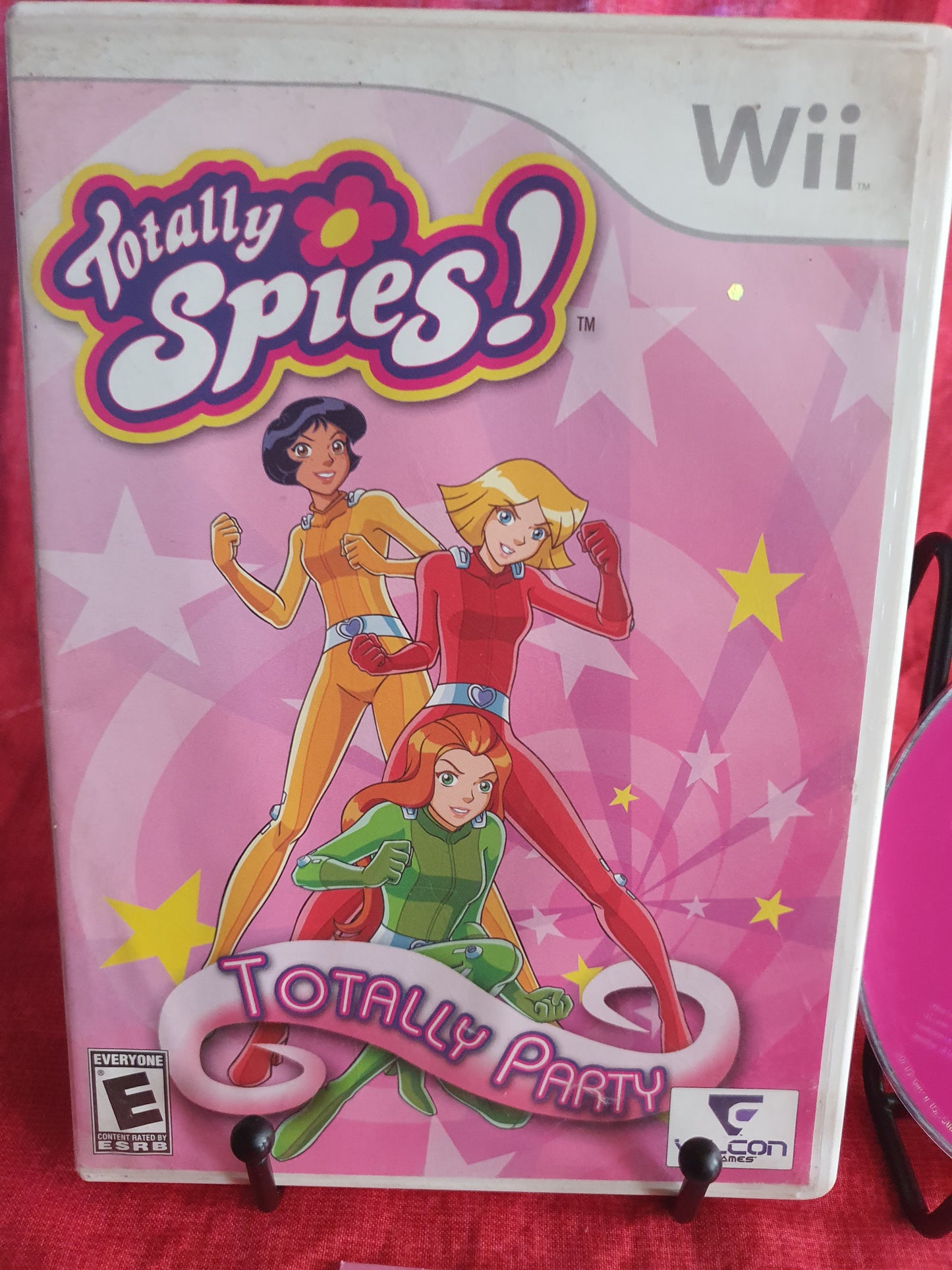 Totally Spies Totally Party (Nintendo Wii, 2009) Complete Game Disc Near Mint NM