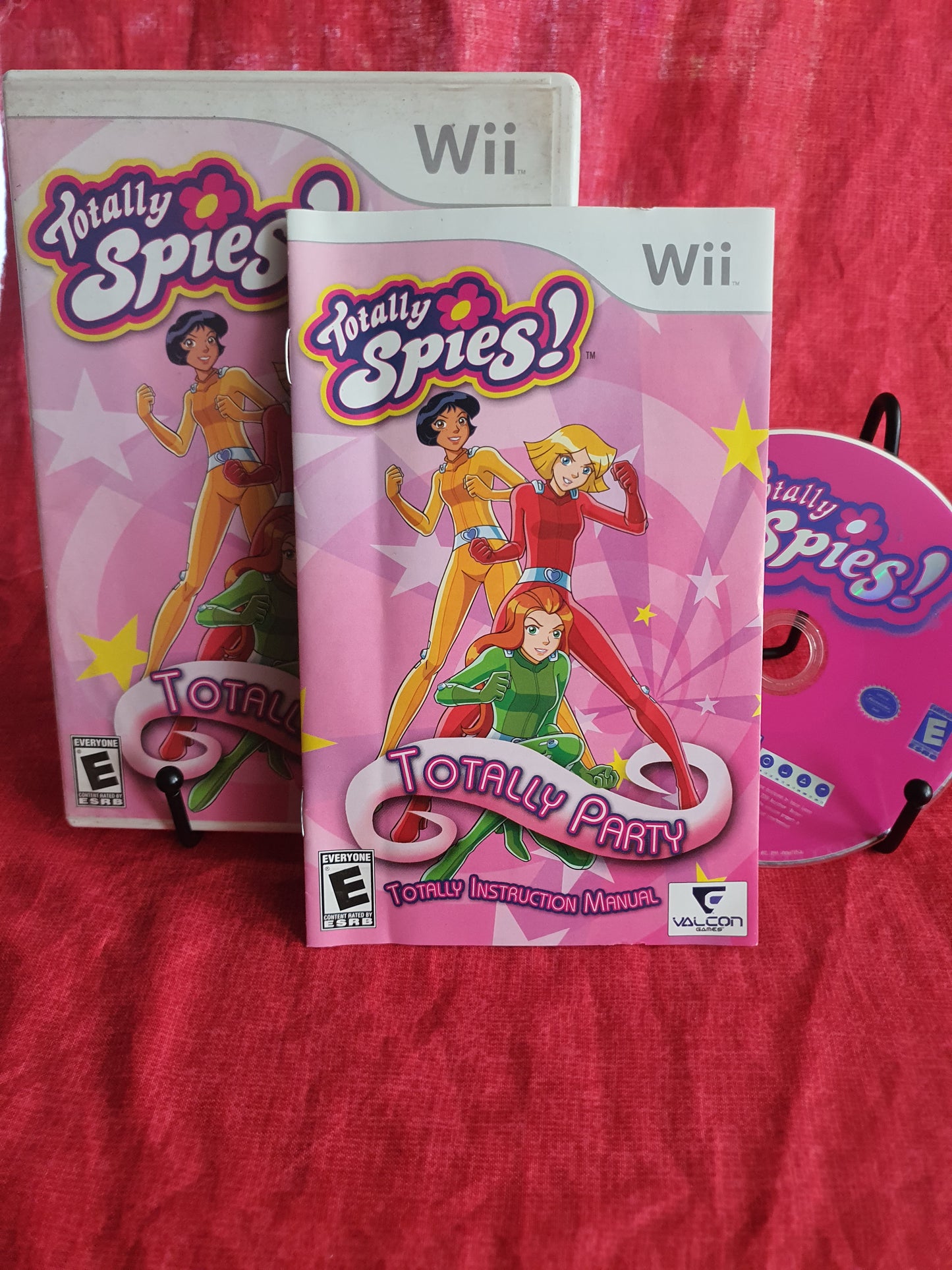 Totally Spies Totally Party (Nintendo Wii, 2009) Complete Game Disc Near Mint NM