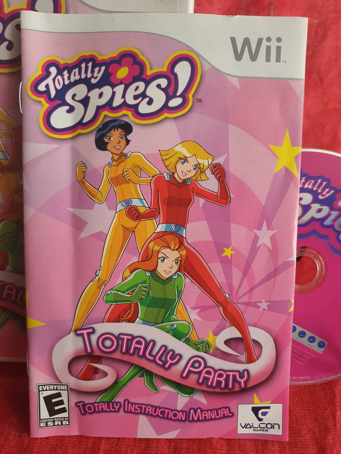 Totally Spies Totally Party (Nintendo Wii, 2009) Complete Game Disc Near Mint NM