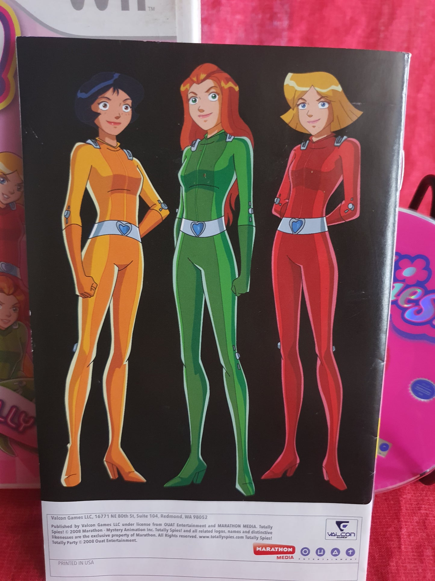 Totally Spies Totally Party (Nintendo Wii, 2009) Complete Game Disc Near Mint NM