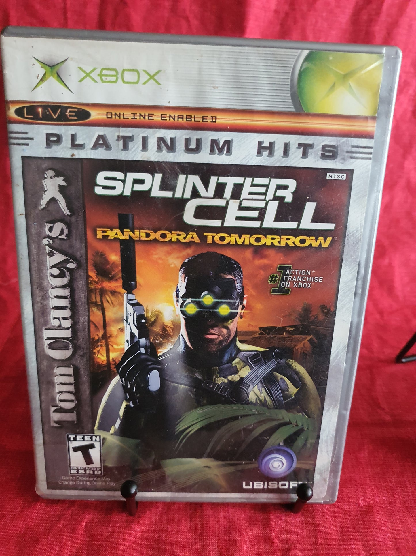 Splinter Cell Pandora Tomorrow (Microsoft Xbox, 2004) Videogame Disc Near Mint