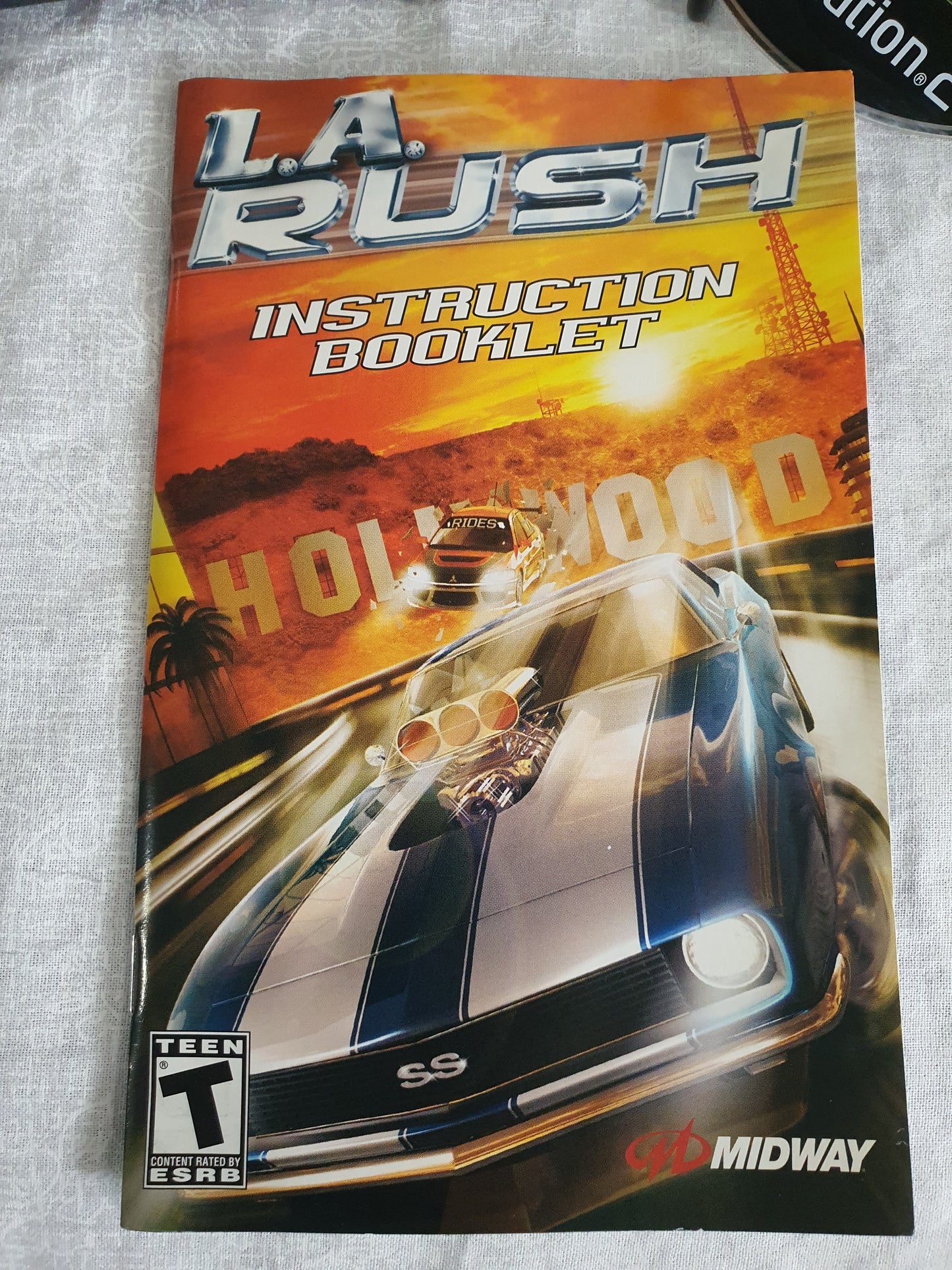 LA Rush (PlayStation 2, PS2, 2005) Complete Registration Game Disc Near Mint
